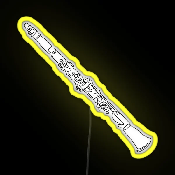 Clarinet RGB Neon Sign
