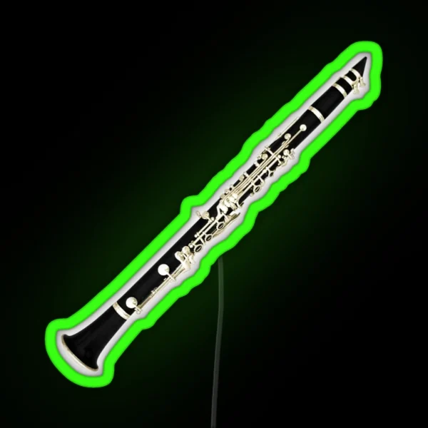 Clarinet RGB Neon Sign