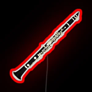 Clarinet RGB Neon Sign