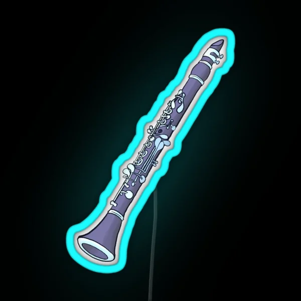 Clarinet RGB Neon Sign