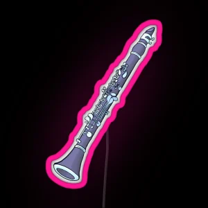 Clarinet RGB Neon Sign