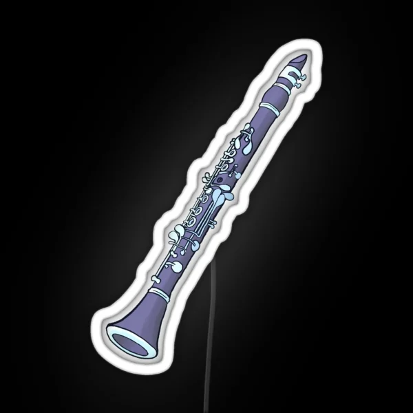 Clarinet RGB Neon Sign