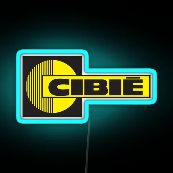 Classic 1962 CIBIE Lights Race And Rally Logo RGB Neon Sign