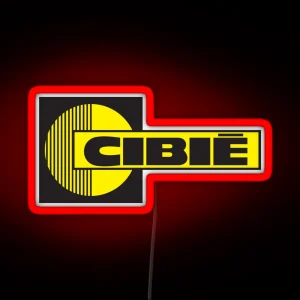 Classic 1962 CIBIE Lights Race And Rally Logo RGB Neon Sign