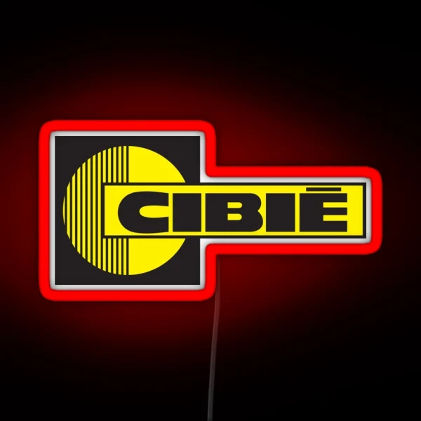 Classic 1962 CIBIE Lights Race And Rally Logo RGB Neon Sign