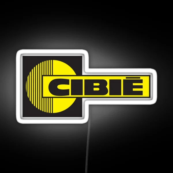 Classic 1962 CIBIE Lights Race And Rally Logo RGB Neon Sign