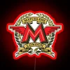 Classic British Motorcycle Matchless RGB Neon Sign