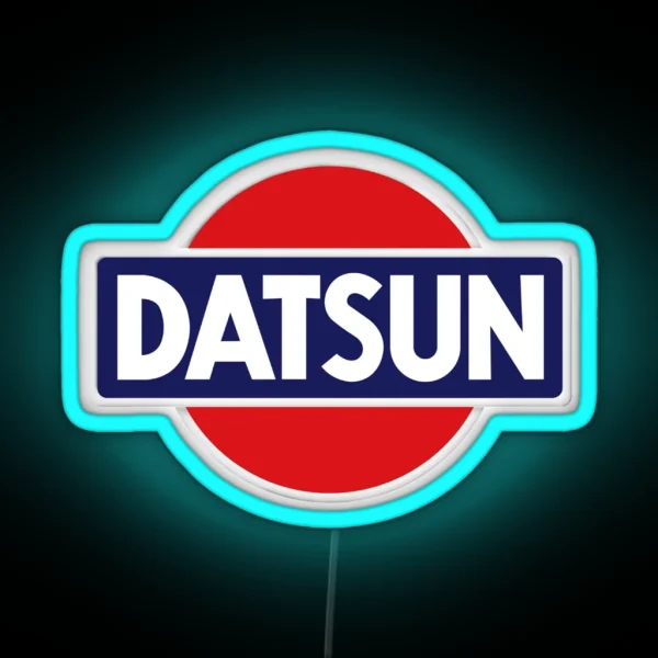 Classic Datsun Logo S RGB Neon Sign