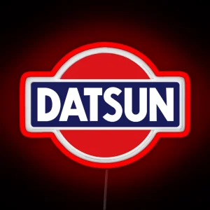 Classic Datsun Logo S RGB Neon Sign