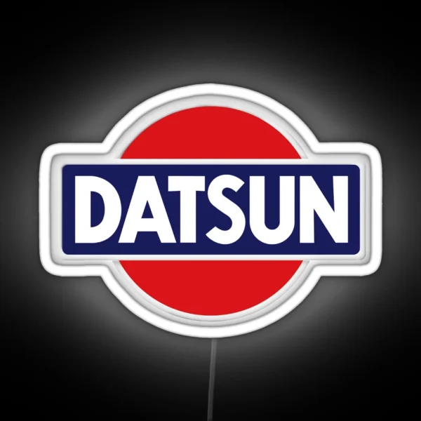 Classic Datsun Logo S RGB Neon Sign