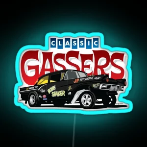 Classic Gassers RGB Neon Sign