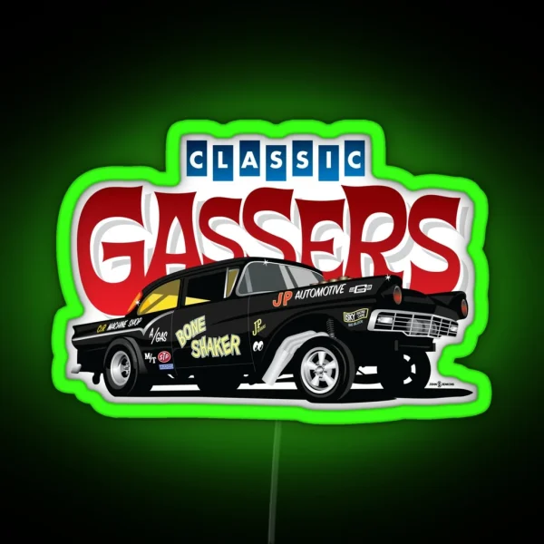 Classic Gassers RGB Neon Sign