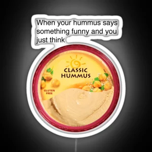 Classic Hummus RGB Neon Sign