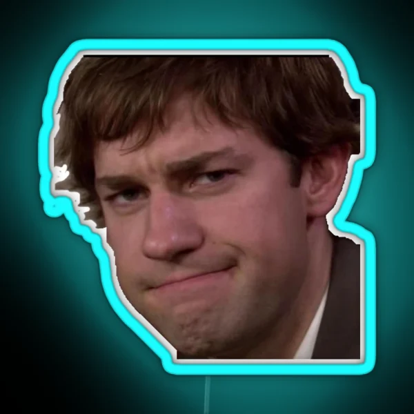 Classic Jim Face RGB Neon Sign