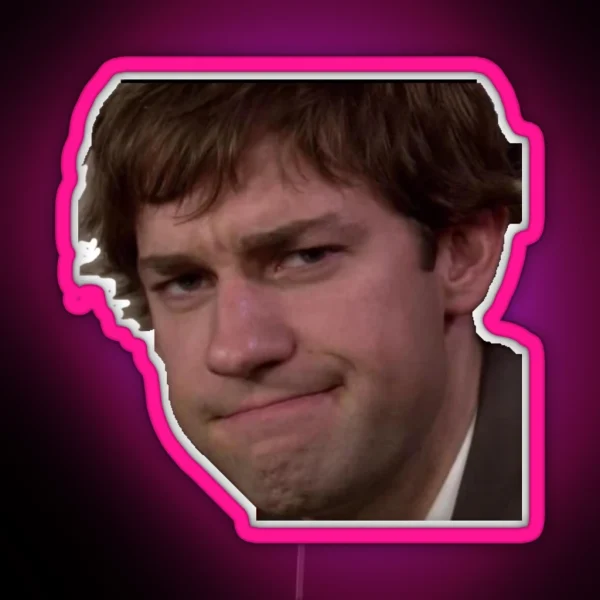 Classic Jim Face RGB Neon Sign