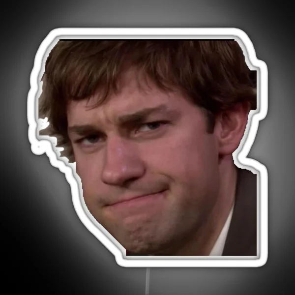 Classic Jim Face RGB Neon Sign