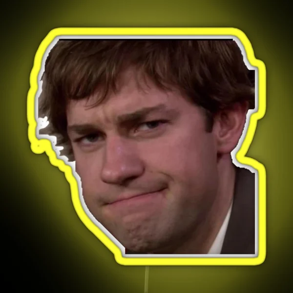 Classic Jim Face RGB Neon Sign