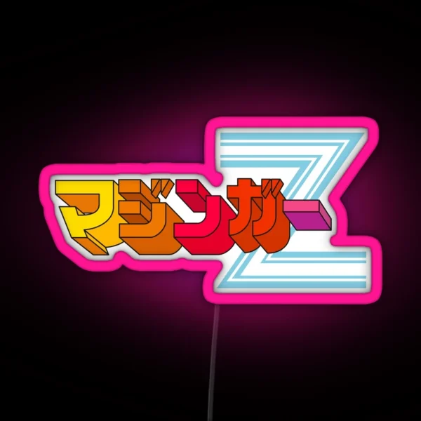 Classic Mazinger Z RGB Neon Sign