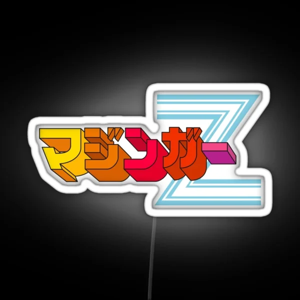 Classic Mazinger Z RGB Neon Sign