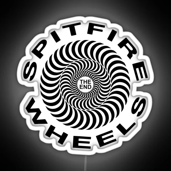Classic Skateboard Wheels RGB Neon Sign