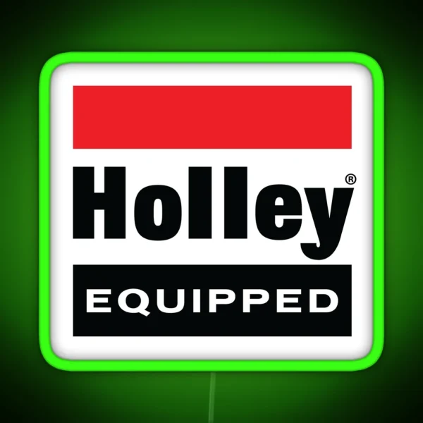 Classic Vintage Holley Equipped Led Design RGB Neon Sign