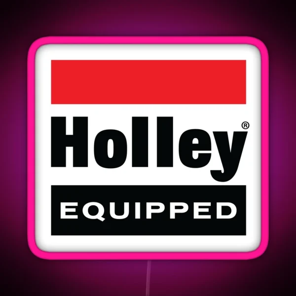 Classic Vintage Holley Equipped Led Design RGB Neon Sign