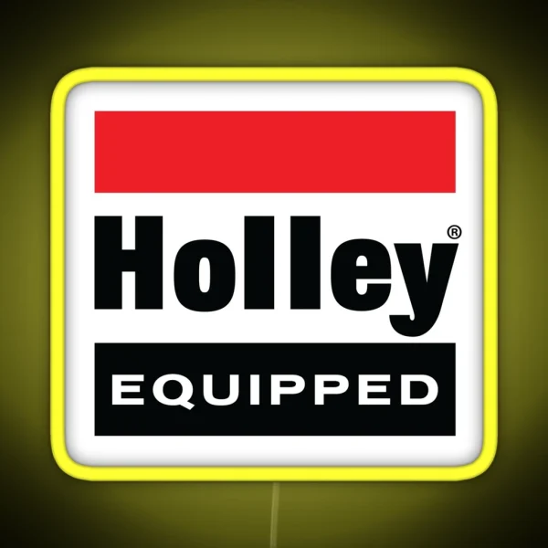 Classic Vintage Holley Equipped Led Design RGB Neon Sign