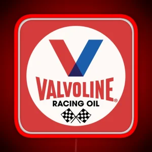 Classic Vintage Valvoline Racing Oil Led Design RGB Neon Sign