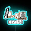 CLE Skyline III RGB Neon Sign - Image 3