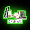 CLE Skyline III RGB Neon Sign - Image 4
