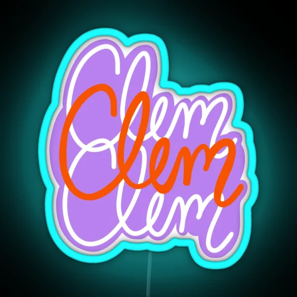 Clem Clem Clem 2 RGB Neon Sign