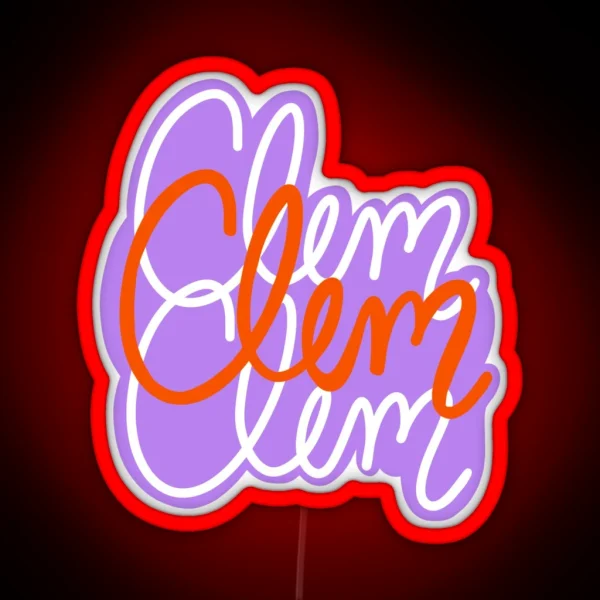 Clem Clem Clem 2 RGB Neon Sign