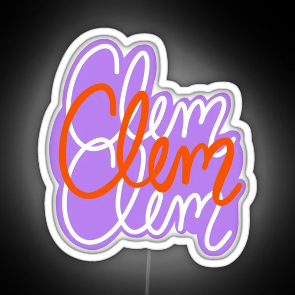 Clem Clem Clem 2 RGB Neon Sign