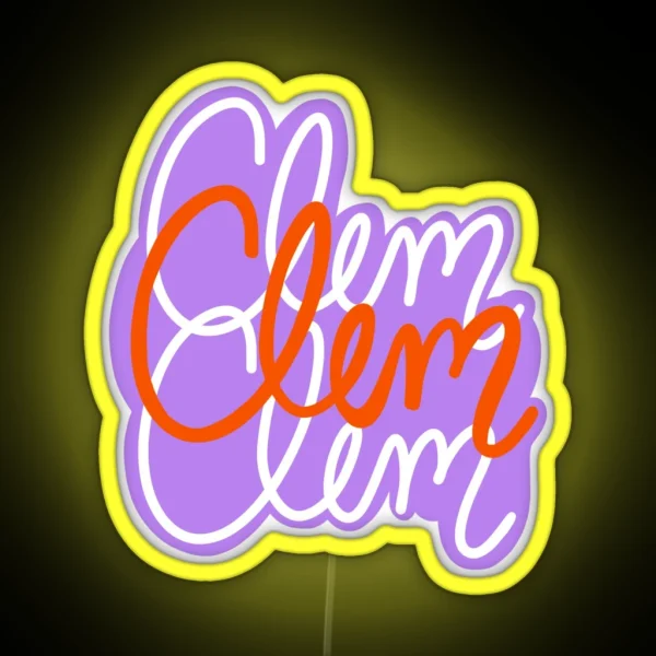 Clem Clem Clem 2 RGB Neon Sign
