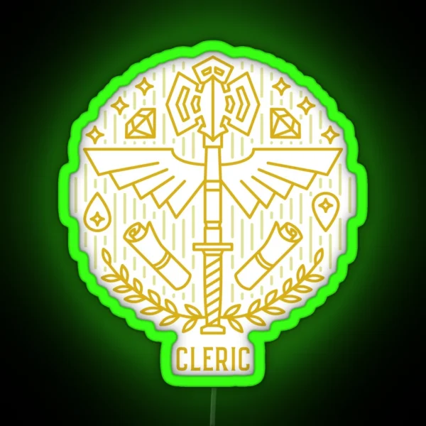Cleric RGB Neon Sign