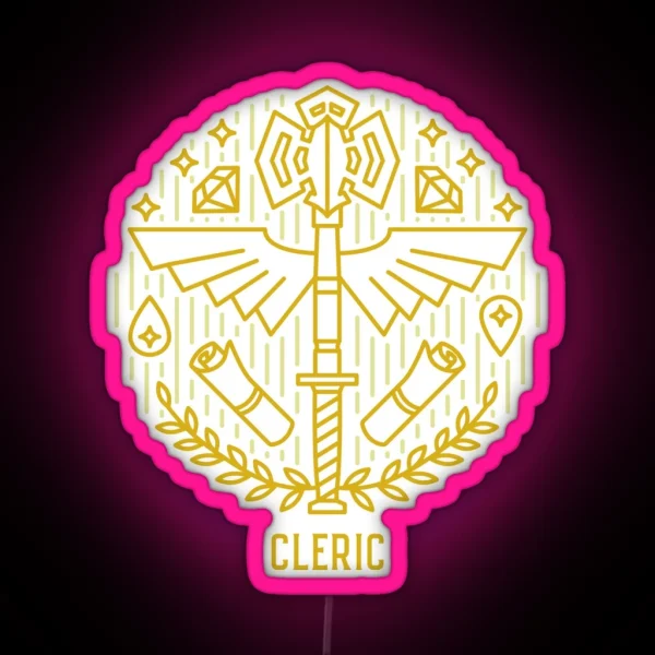 Cleric RGB Neon Sign