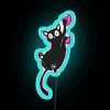 Climbing Cat RGB Neon Sign - Image 2