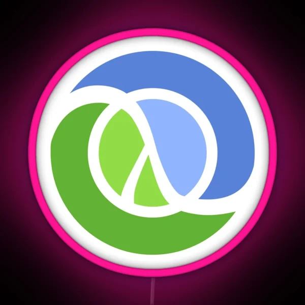 Clojure Logo RGB Neon Sign