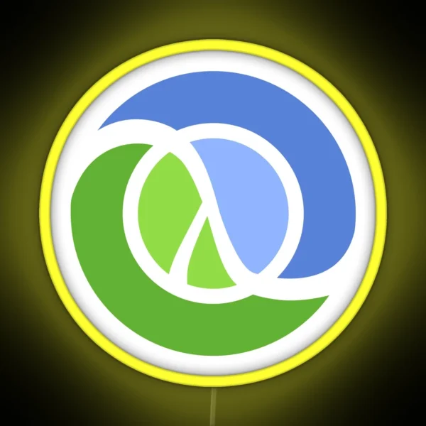 Clojure Logo RGB Neon Sign