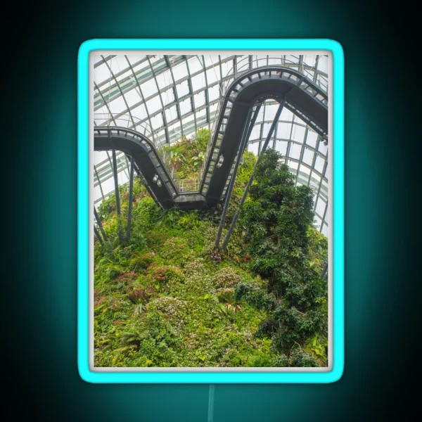 Cloud Forest Walkway RGB Neon Sign