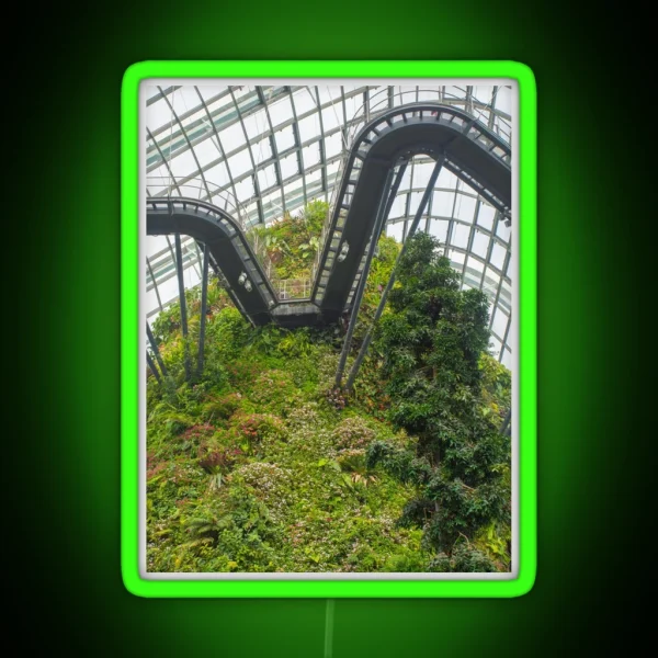 Cloud Forest Walkway RGB Neon Sign