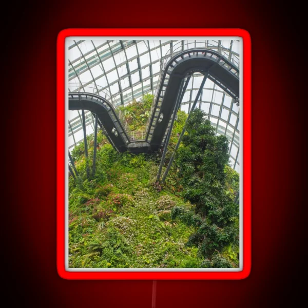 Cloud Forest Walkway RGB Neon Sign