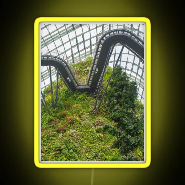 Cloud Forest Walkway RGB Neon Sign