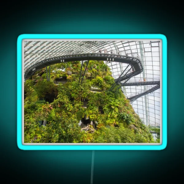 Cloud Forest Walkway RGB Neon Sign