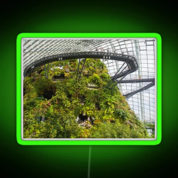 Cloud Forest Walkway RGB Neon Sign