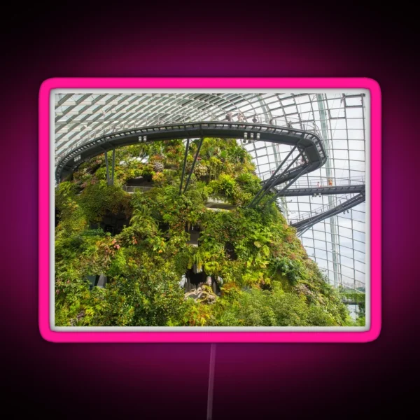 Cloud Forest Walkway RGB Neon Sign