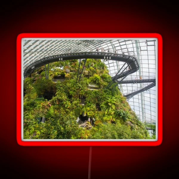 Cloud Forest Walkway RGB Neon Sign