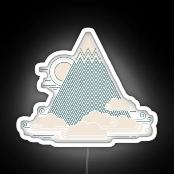 Cloud Mountain RGB Neon Sign