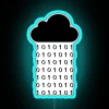 Cloud Of Binary Rain RGB Neon Sign - Image 2