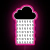 Cloud Of Binary Rain RGB Neon Sign - Image 6